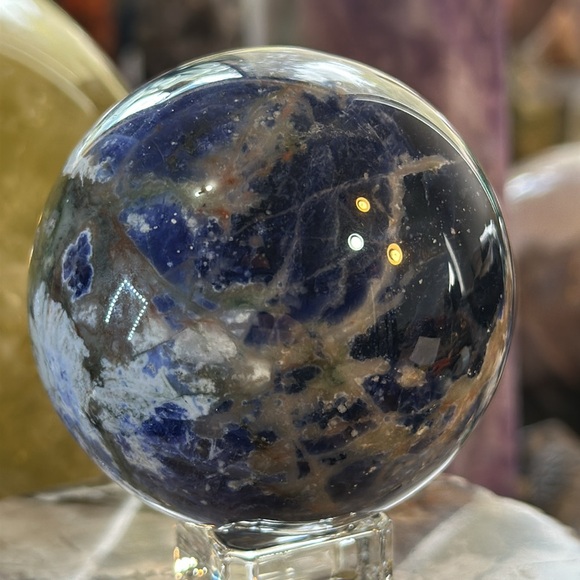 Sodalite Crystal Ball! - Picture 9 of 11
